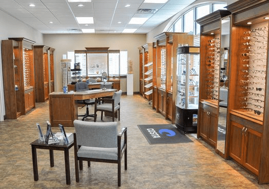 Photo of Holcomb's optical shop